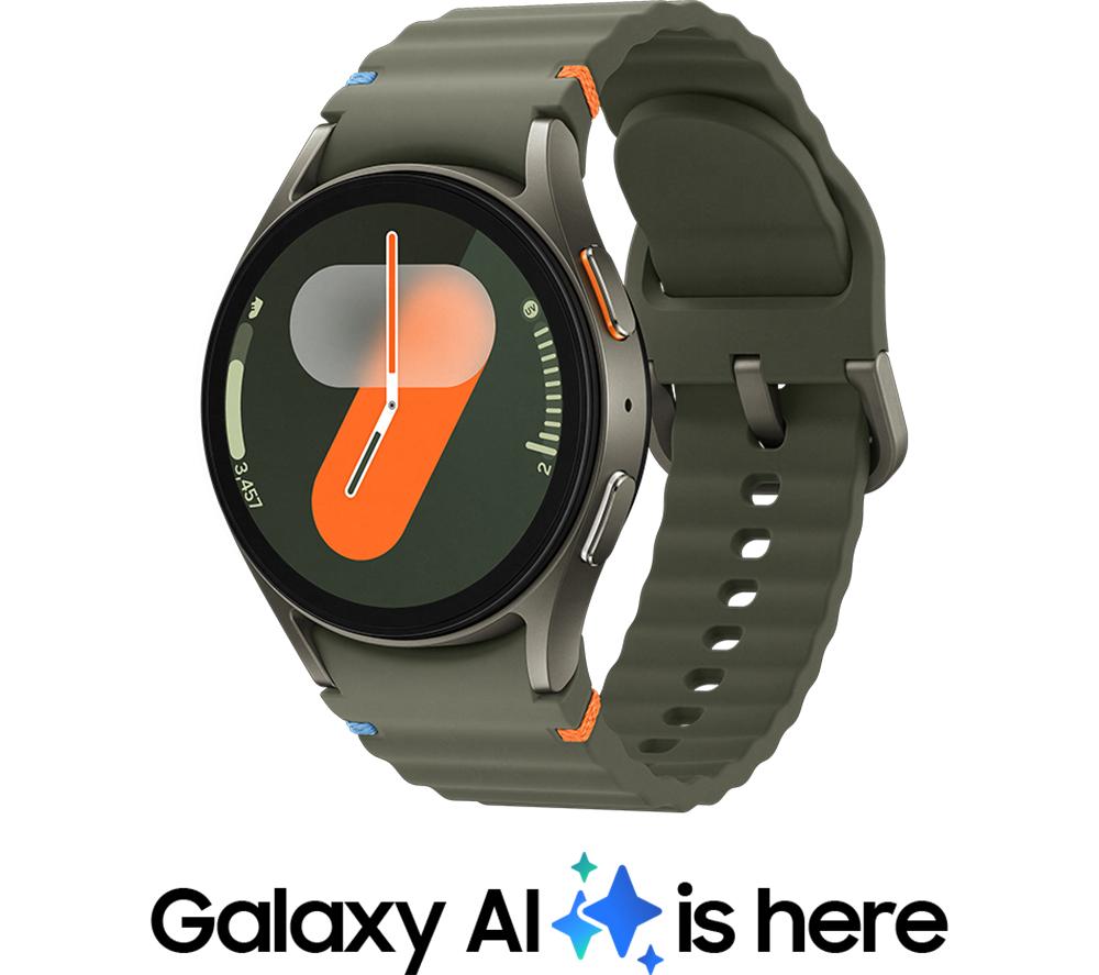 Buy SAMSUNG Galaxy Watch7 BT with Bixby Green 40 mm Currys