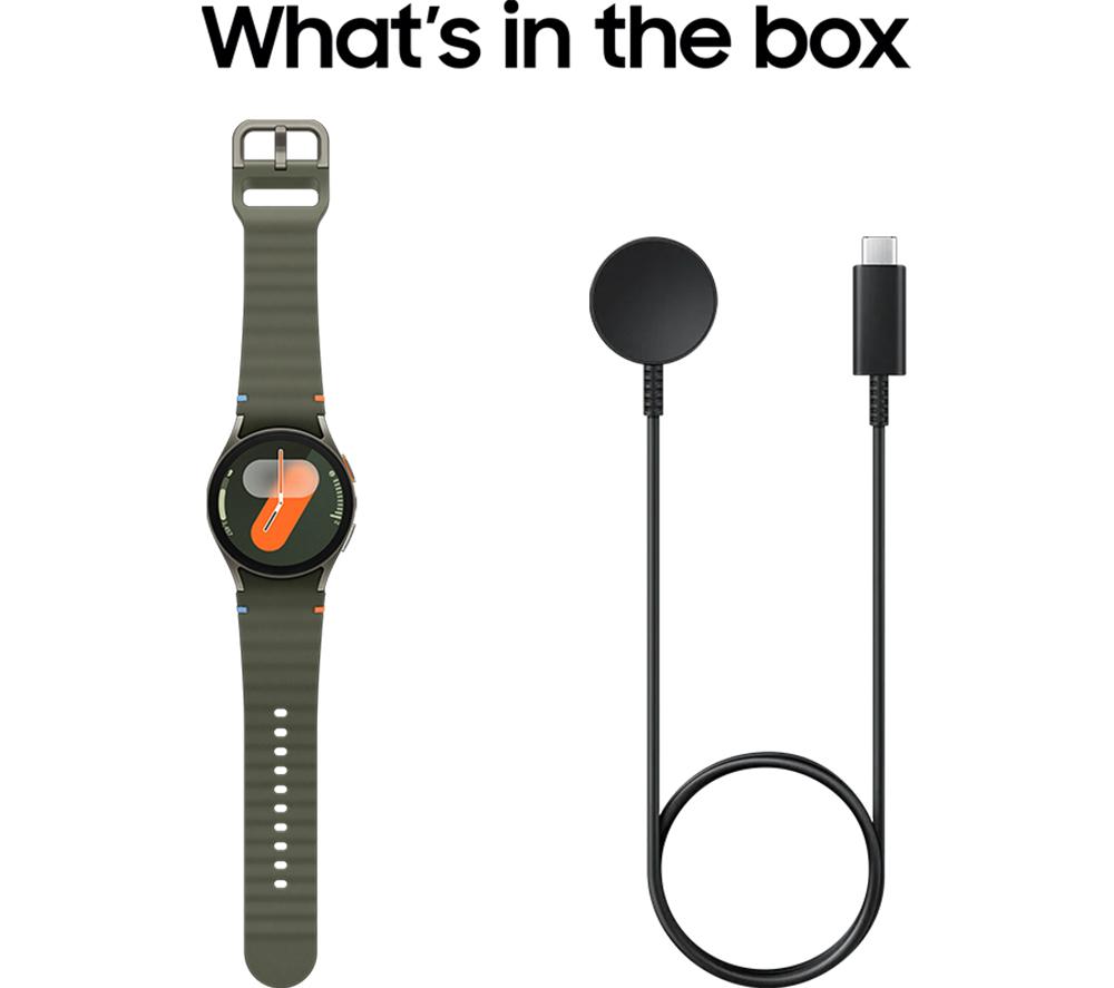 Buy SAMSUNG Galaxy Watch7 BT with Bixby Green, 40 mm Currys