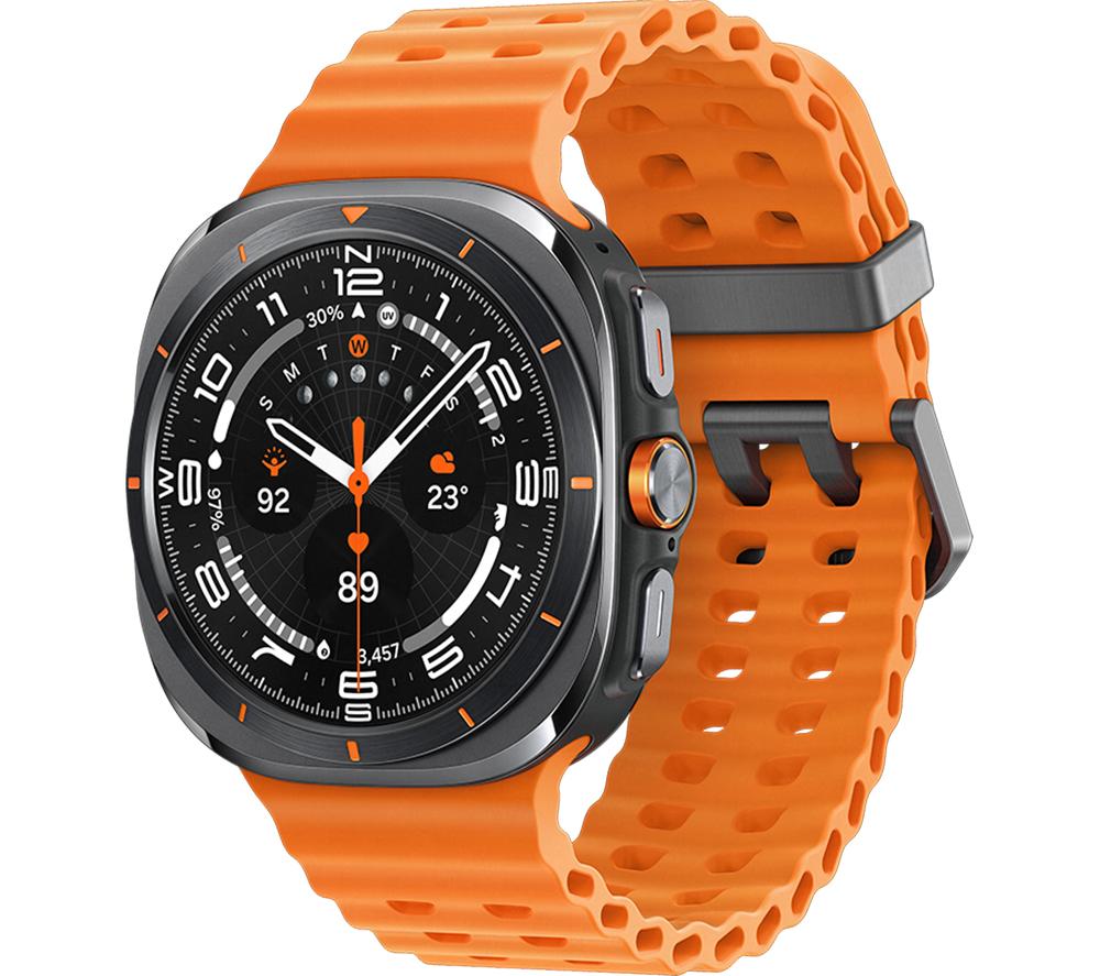 Orange samsung smartwatch on sale