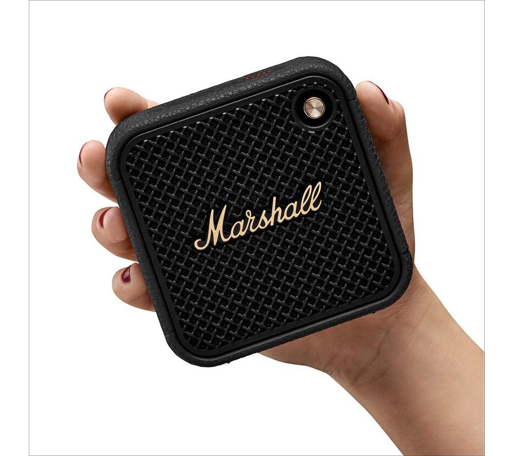 MARSHALL Willen II Portable Bluetooth Speaker - Black & Brass image number 9 of 12