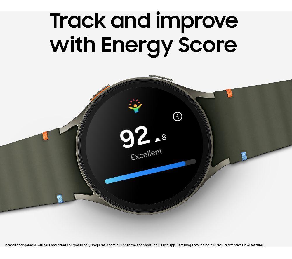 Buy SAMSUNG Galaxy Watch7 LTE with Bixby Cream, 40 mm Currys - Main Image