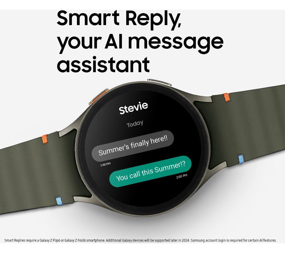 SAMSUNG Galaxy Watch7 LTE with Bixby - Cream, 40 mm image number 9 of 12