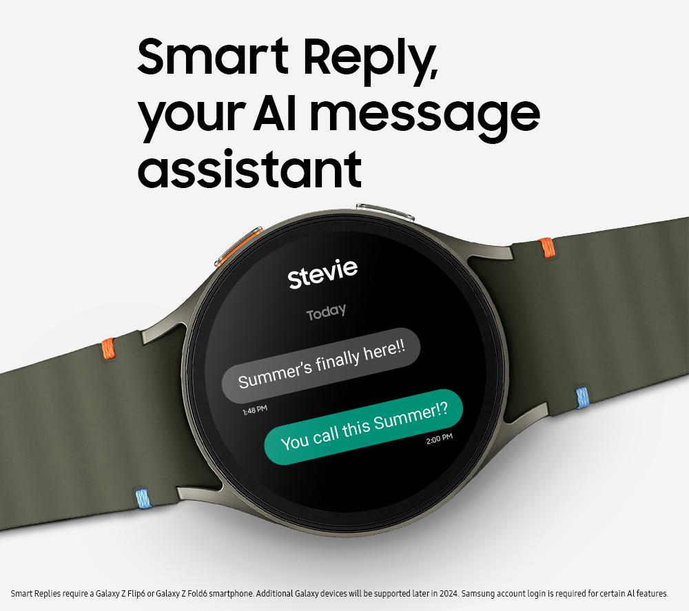 SAMSUNG Galaxy Watch7 LTE with Bixby - Green, 40 mm image number 8 of 13