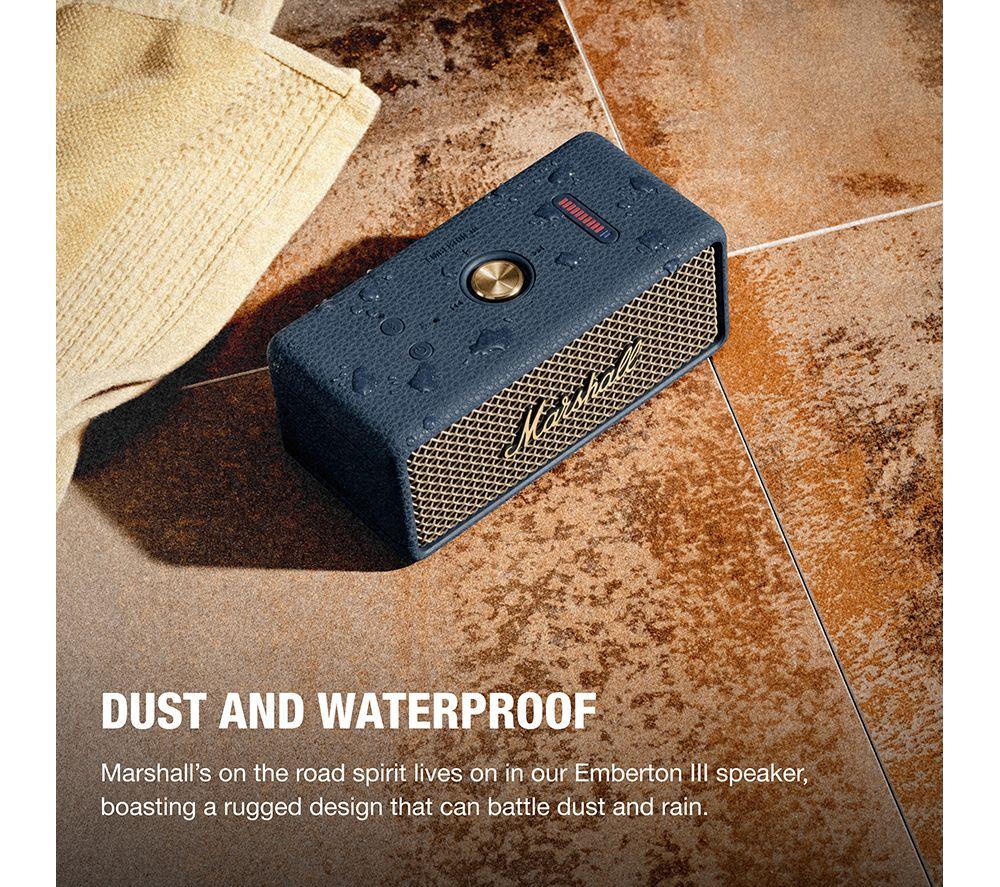 MARSHALL Emberton III Portable Bluetooth Speaker - Midnight Blue image number 9 of 15