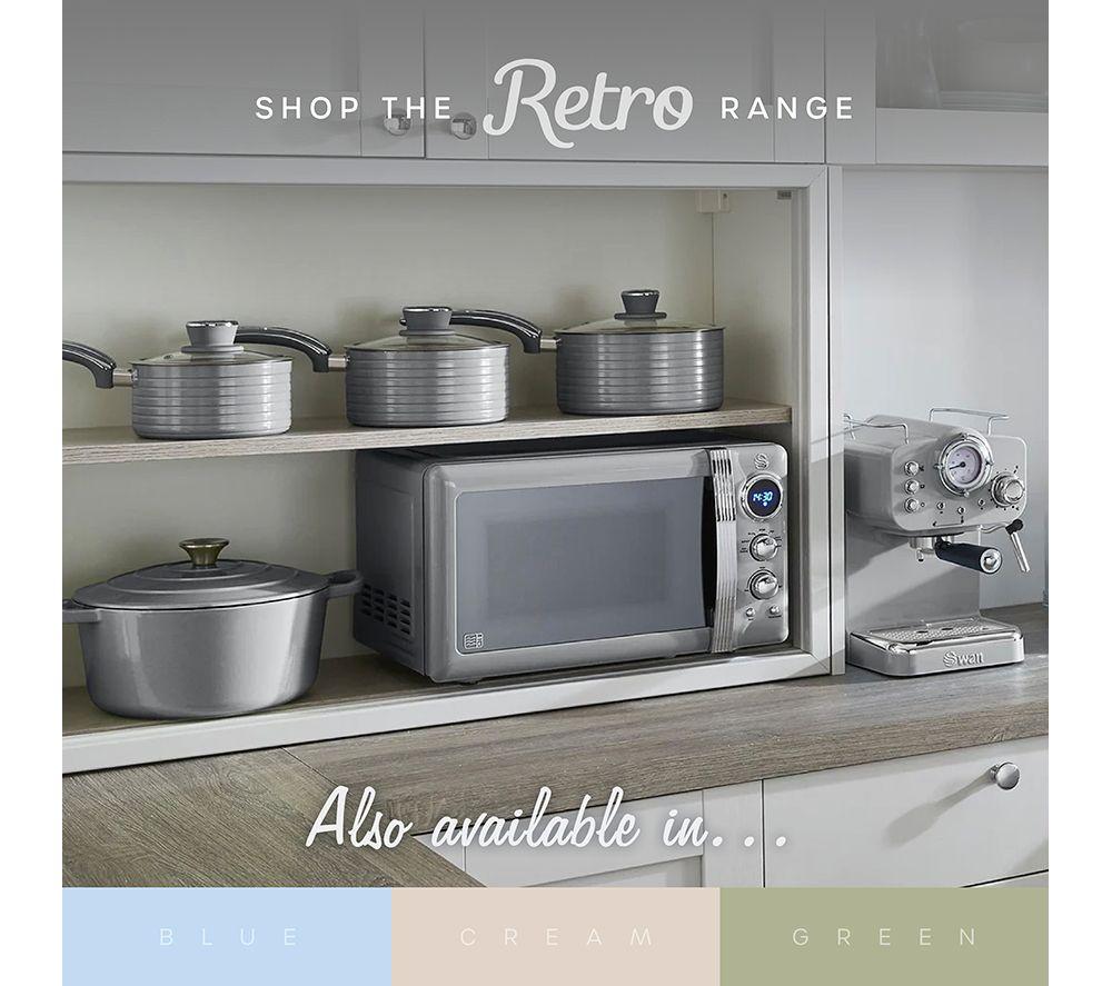 SWAN Retro SD10513GRY Air Fryer - Grey image number 17 of 17