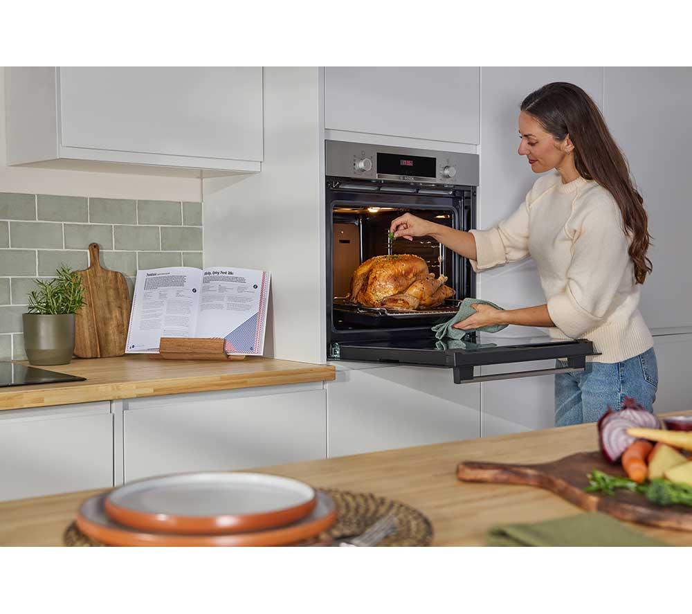 BOSCH Series 4 HQA534BS3B Electric Steam Oven - Stainless Steel image number 8 of 13