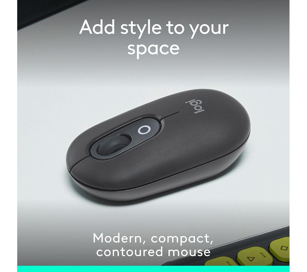 LOGITECH Pop Icon Wireless Optical Mouse - Graphite image number 2 of 11