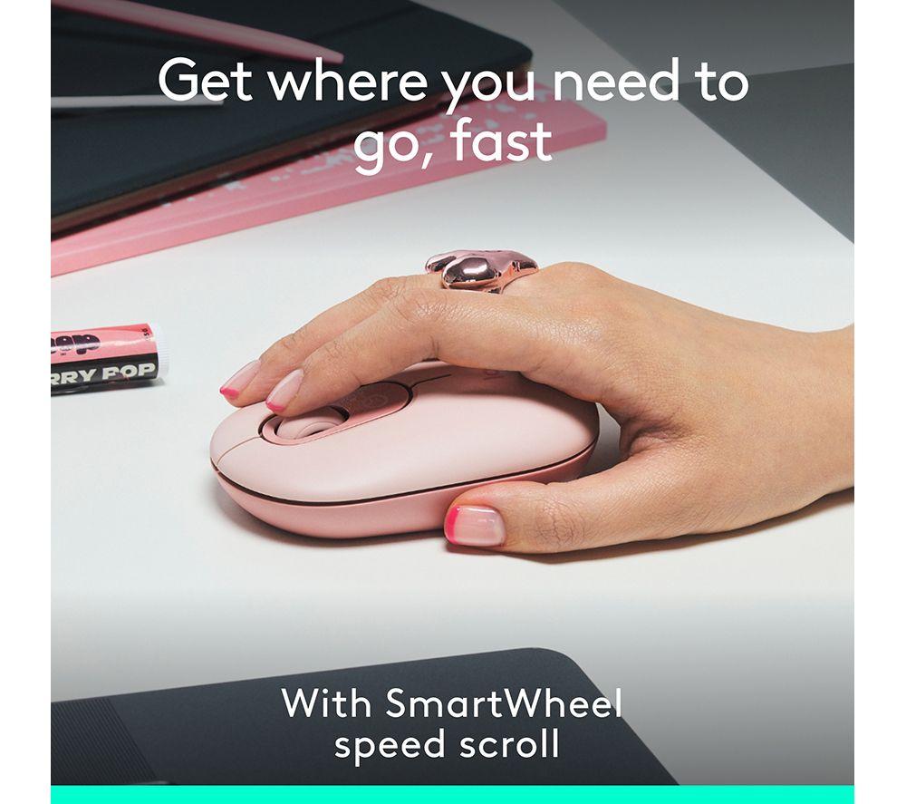 Geekria Muis draagtas, harde schaal beschermende reistas draadloze muis opbergtas compatibel met Logitech POP Mouse (Blast Yellow