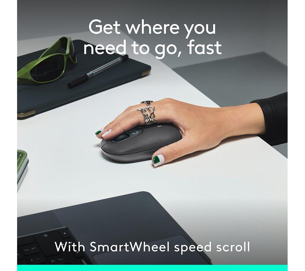 LOGITECH Pop Icon Combo Wireless Keyboard & Mouse Set - Graphite image number 5 of 11