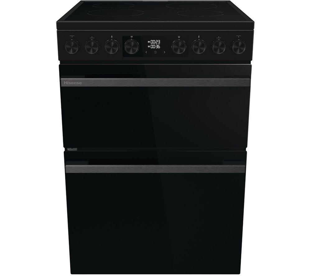 HISENSE Hi6 Max HDCEC6C20B 60cm Electric Ceramic Cooker – Jet Black, Black