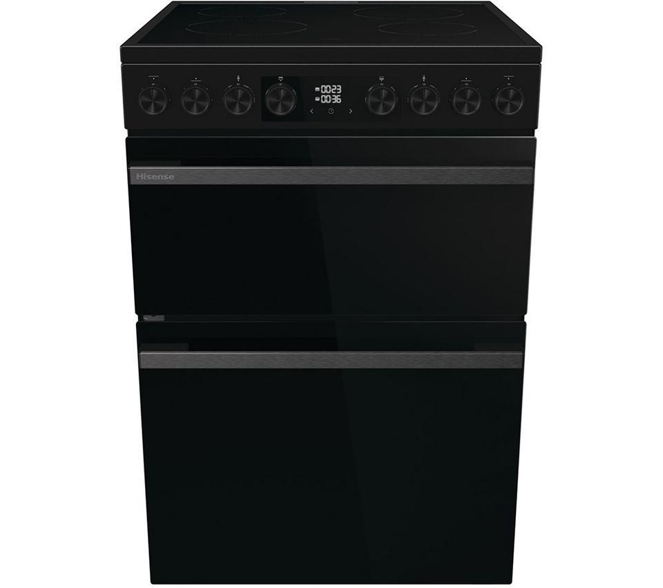 HISENSE Hi6 Max 80/50L HDCEC6C20B 60cm Electric Ceramic Cooker - Jet Black