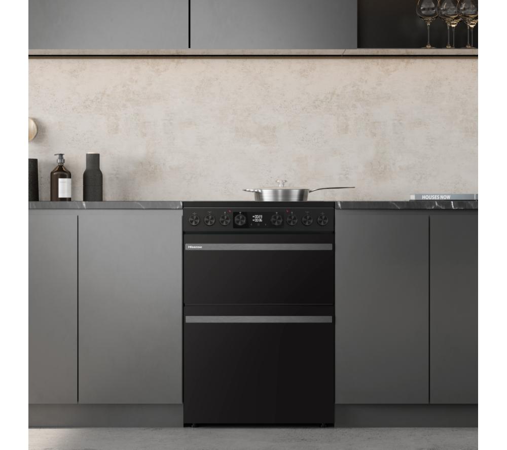 HISENSE Hi6 Max 80/50L HDCEC6C20B 60cm Electric Ceramic Cooker - Jet Black image number 4 of 16
