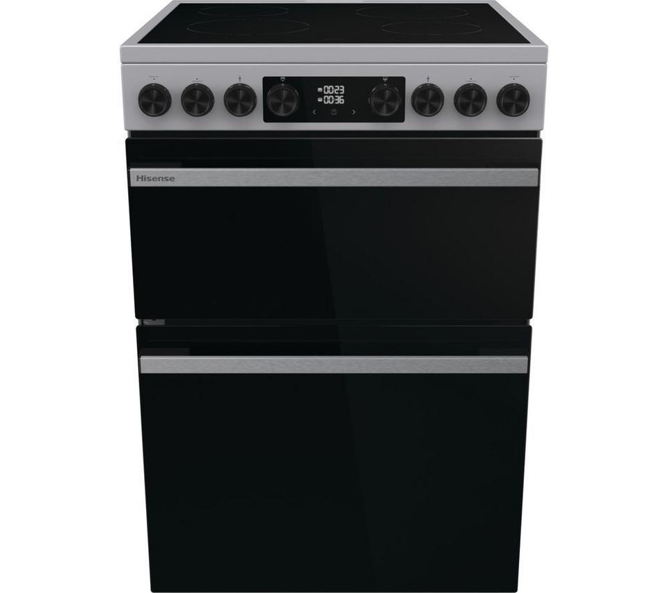 HISENSE Hi6 Max 80/50L HDCEC6C20X 60cm Electric Ceramic Cooker - Stainless Steel