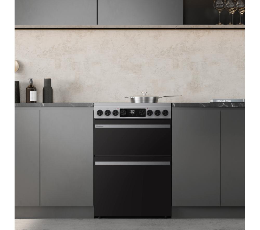 HISENSE Hi6 Max 80/50L HDCEC6C20X 60cm Electric Ceramic Cooker - Stainless Steel image number 4 of 16