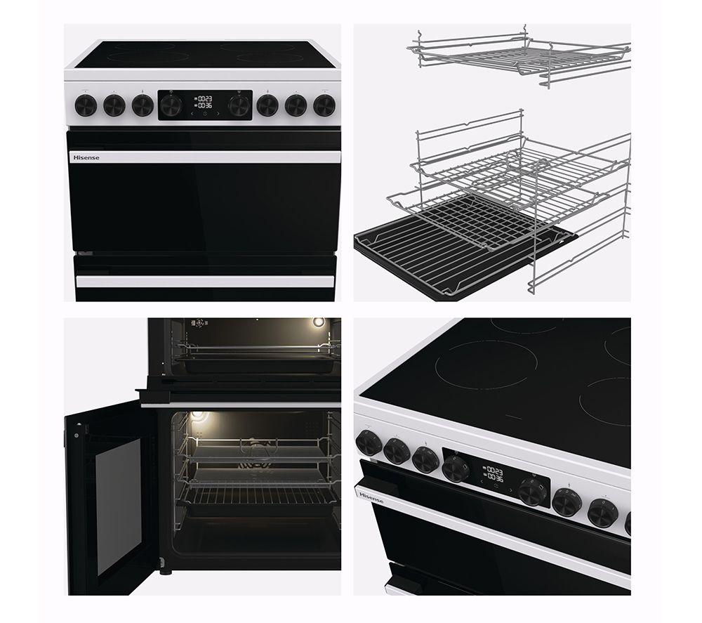 HISENSE Hi6 Max 80/50L HDCEC6C20W 60cm Electric Ceramic Cooker - White image number 13 of 16