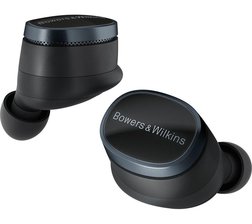 BOWERS&WILKINS Pi8 Wireless Bluetooth Noise-Cancelling Earbuds - Anthracite Black, Black