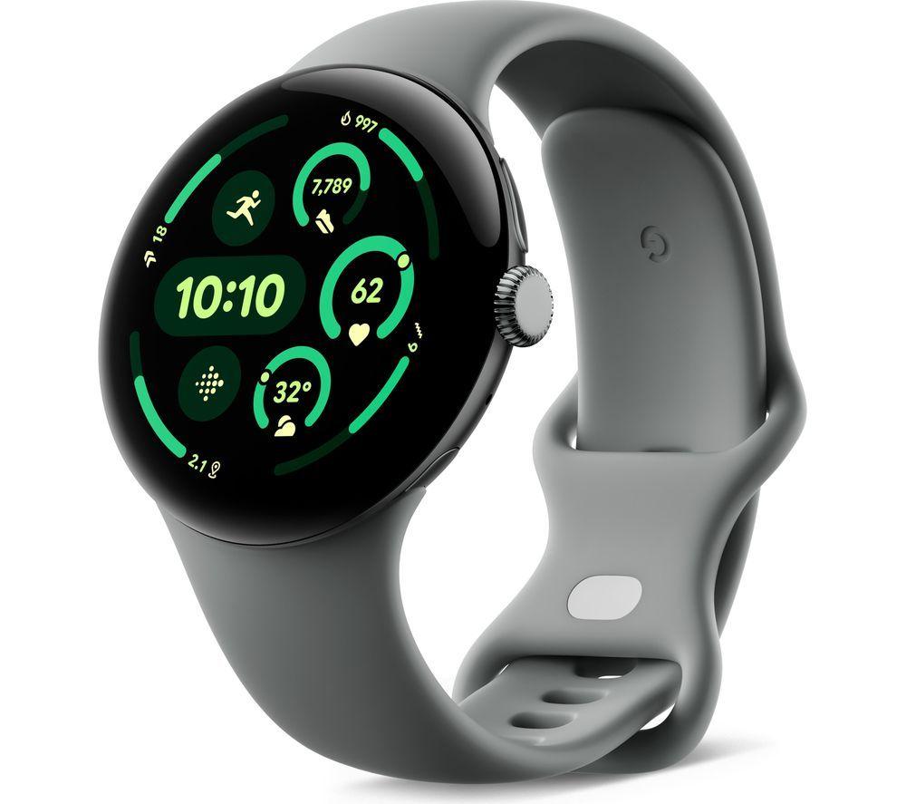 GOOGLE Pixel Watch 3 WiFi - Hazel, 45 mm, Green