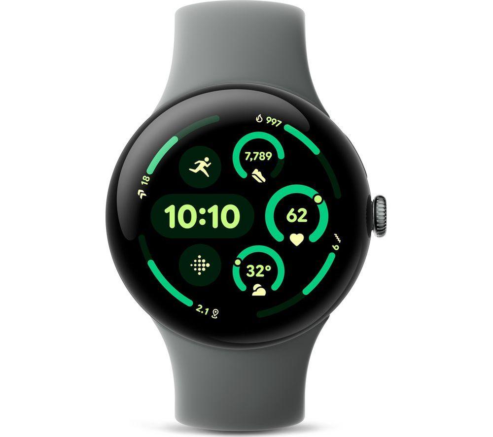 Buy GOOGLE Pixel Watch 3 4G LTE - Hazel, 45 mm | CurrysIE 