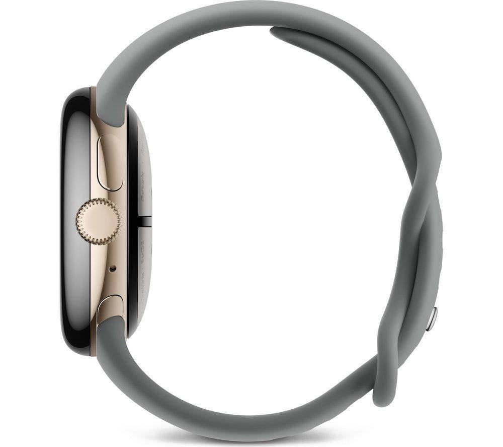 GOOGLE Pixel Watch 3 WiFi - Champagne Gold, Hazel Band, 41 mm image number 3 of 12