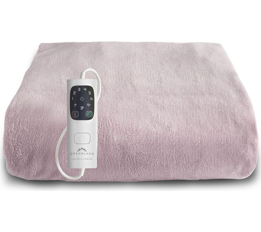 DREAMLAND Snuggle Up Velvet Heated Throw - Pink, 160 x 120 cm image number 8 of 8