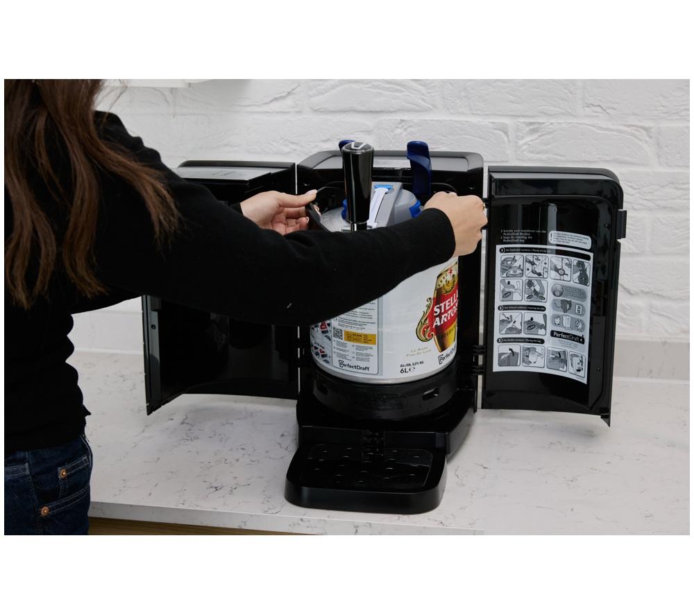 PERFECTDRAFT Philips Beer Machine - Black & Silver image number 7 of 10