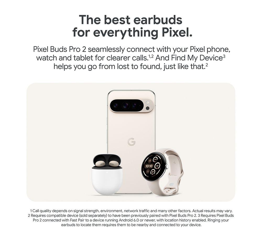 Buy GOOGLE Pixel Buds Pro 2 Wireless Bluetooth Earbuds - Hazel