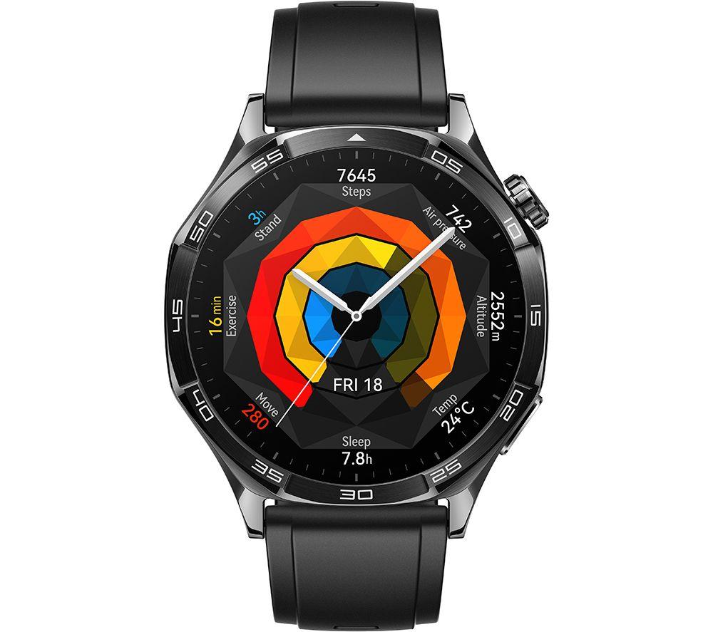 HUAWEI Watch GT 5 Black Fluoroelastomer Strap 46 mm