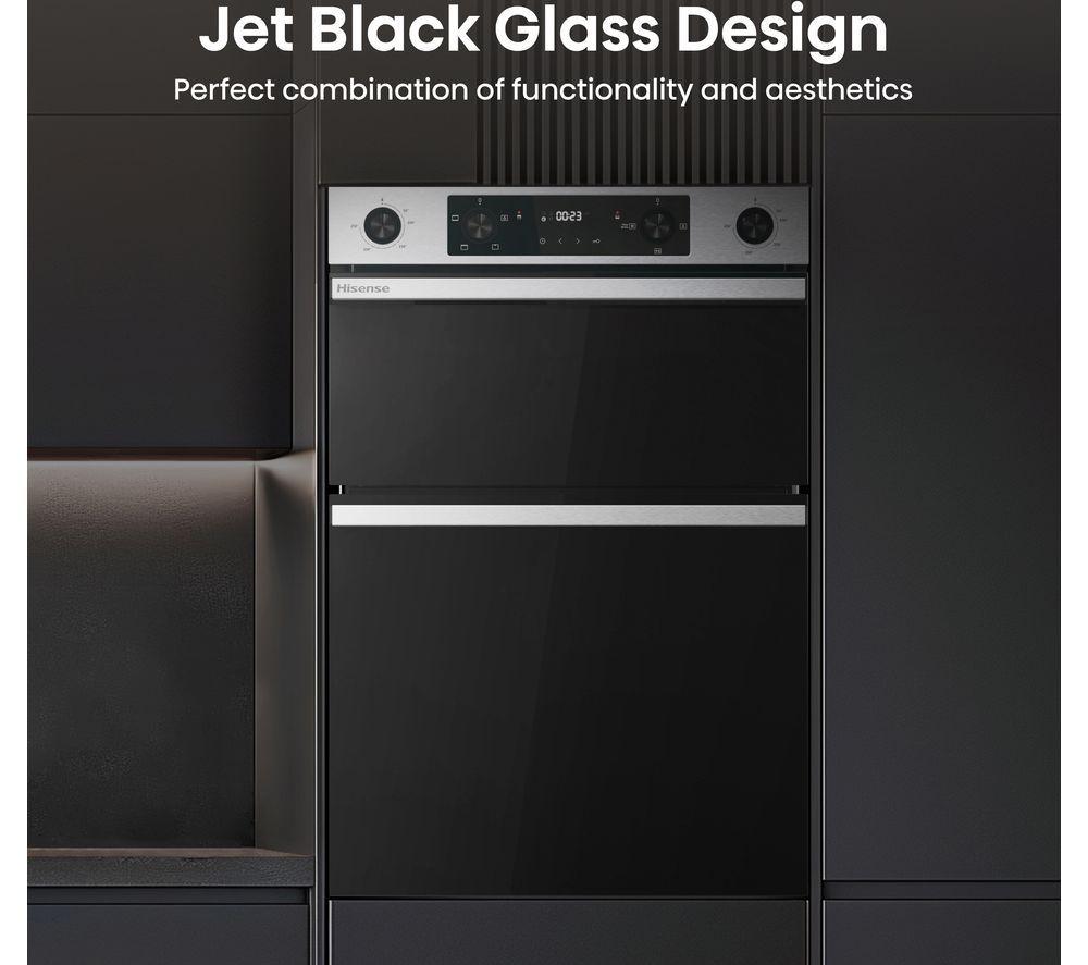 HISENSE Hi6 72/38L BID914221CX Electric Double Oven - Stainless Steel image number 4 of 15