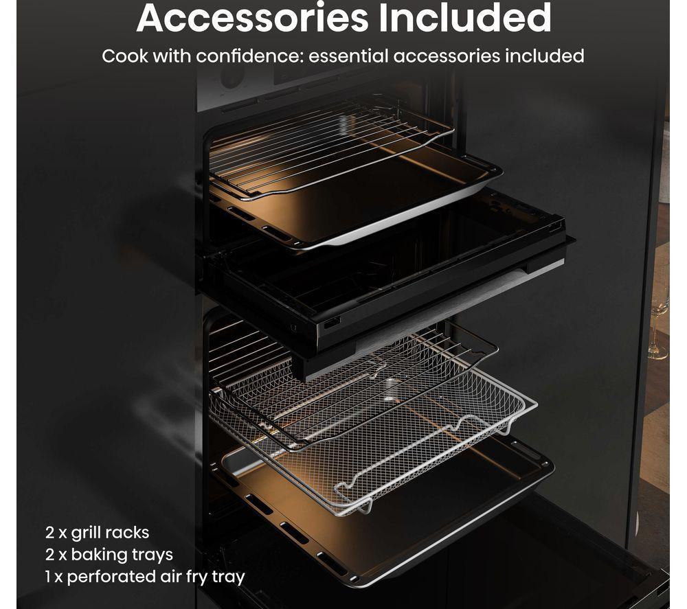 HISENSE Hi6 72/38L BID914221CX Electric Double Oven - Stainless Steel image number 10 of 15