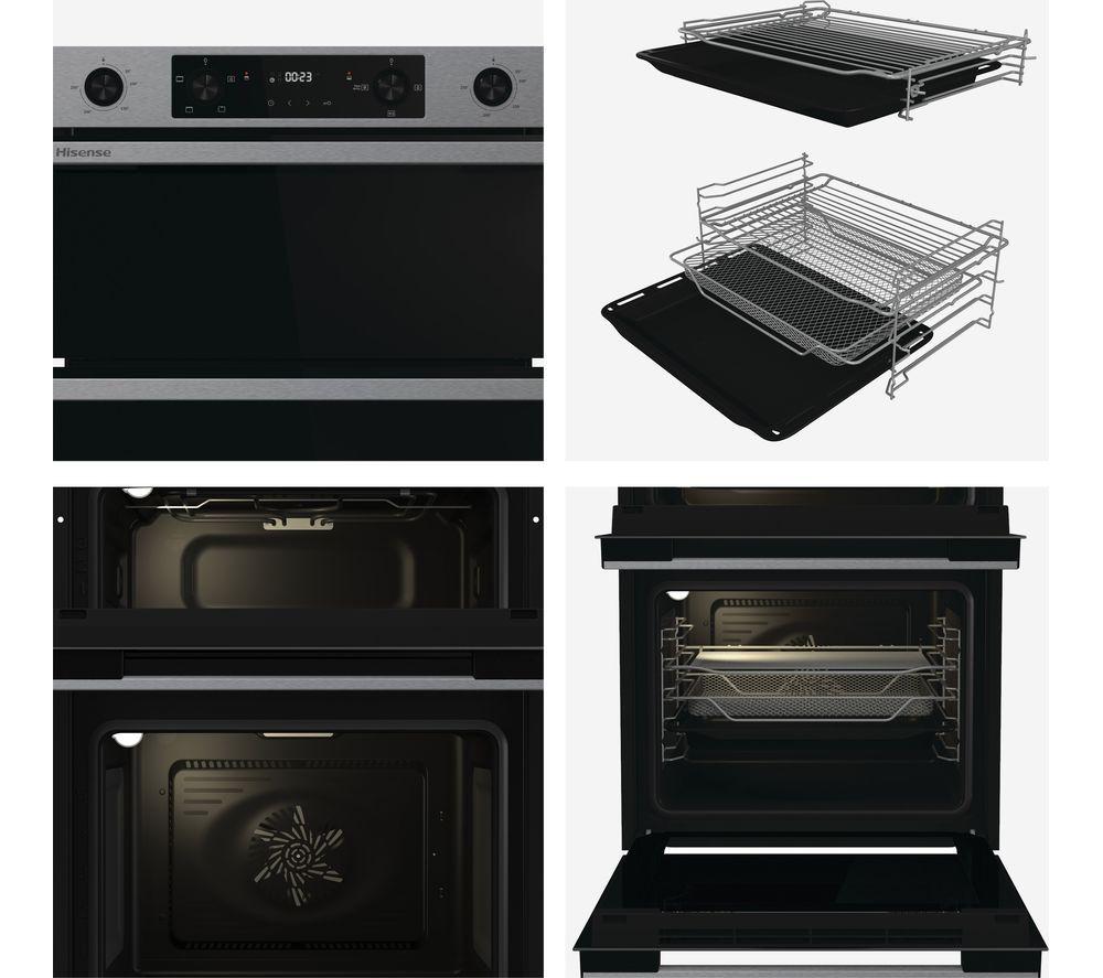 HISENSE Hi6 72/38L BID914221CX Electric Double Oven - Stainless Steel image number 13 of 15