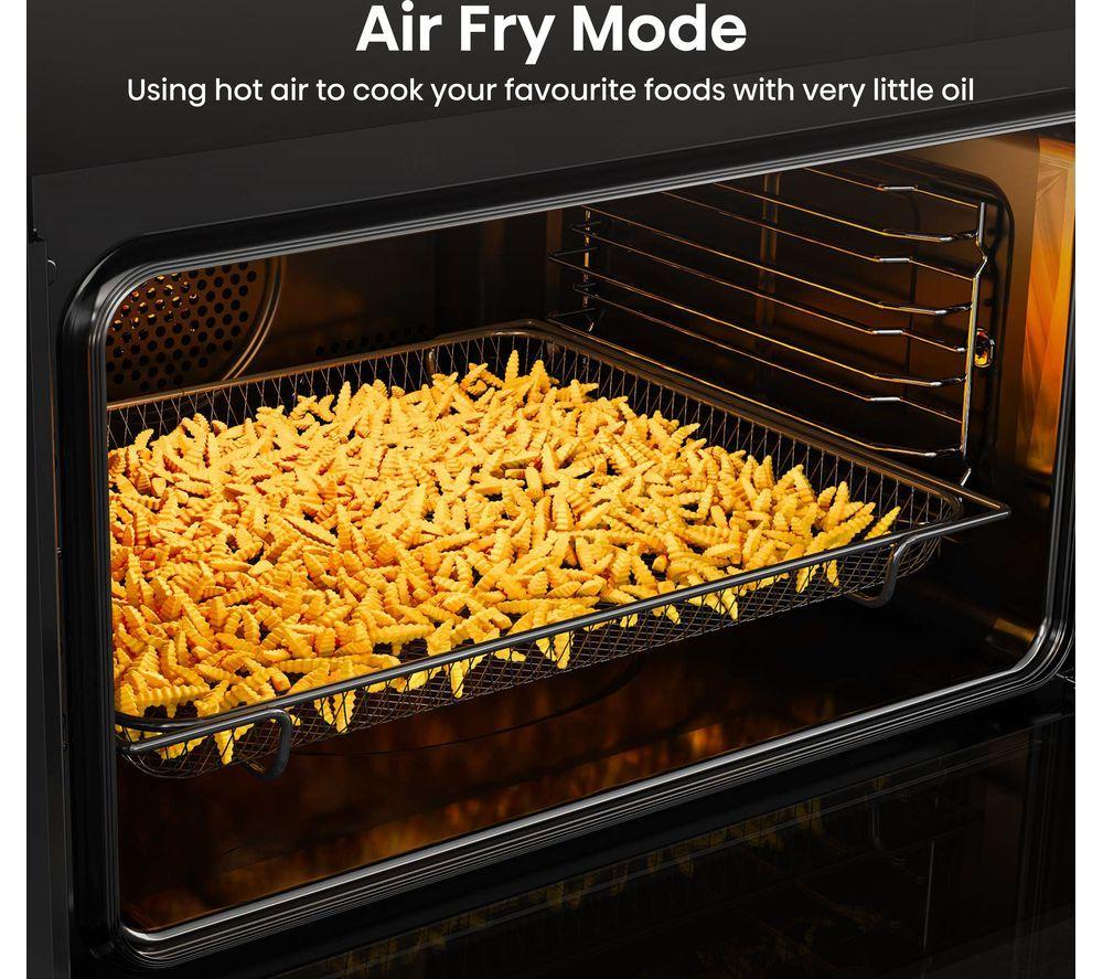 HISENSE Hi6 54/38L BUD714221ADBG Electric Built-under Double Oven - Black image number 5 of 15