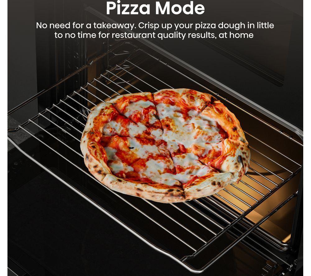 HISENSE Hi6 54/38L BUD714221ADBG Electric Built-under Double Oven - Black image number 6 of 15