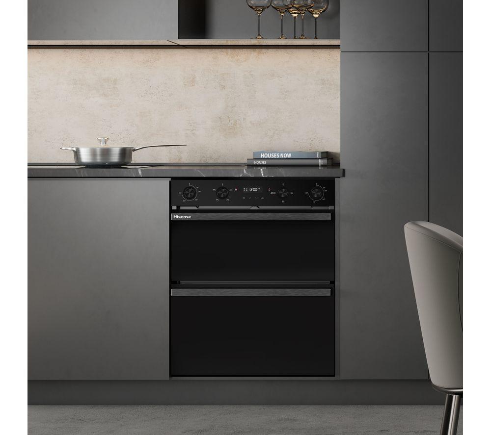 HISENSE Hi6 54/38L BUD714221ADBG Electric Built-under Double Oven - Black image number 15 of 15