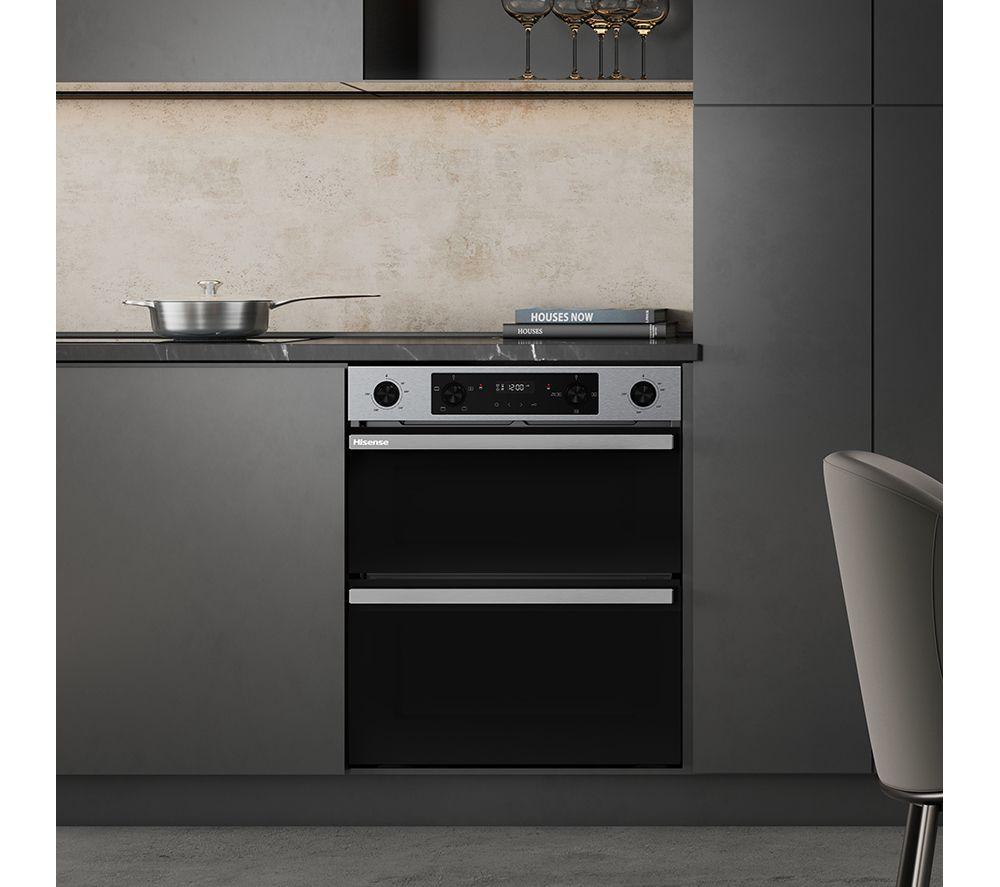 HISENSE Hi6 54/38L BUD714221AX Electric Built-under Double Oven - Stainless Steel image number 15 of 15