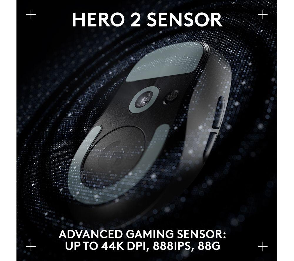 LOGITECH Pro X Superlight 2 Dex Wireless Optical Gaming Mouse - Black image number 3 of 34