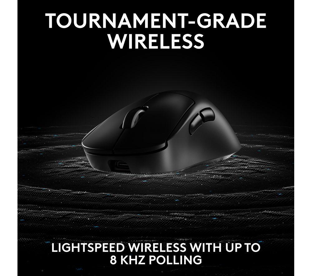 LOGITECH Pro X Superlight 2 Dex Wireless Optical Gaming Mouse - Black image number 4 of 34