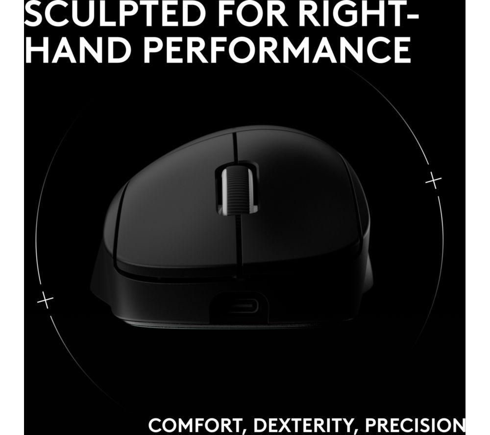 LOGITECH Pro X Superlight 2 Dex Wireless Optical Gaming Mouse - Black image number 22 of 34