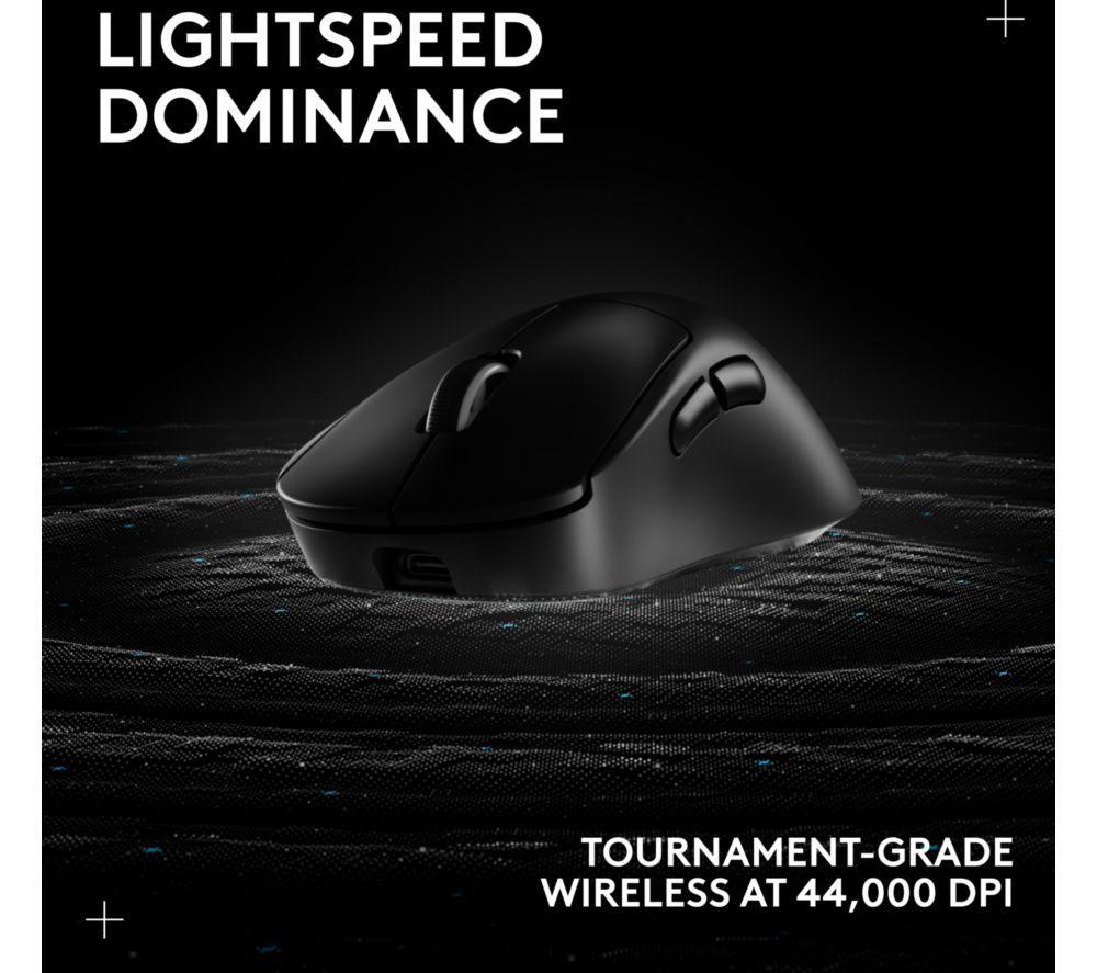 LOGITECH Pro X Superlight 2 Dex Wireless Optical Gaming Mouse - Black image number 25 of 34