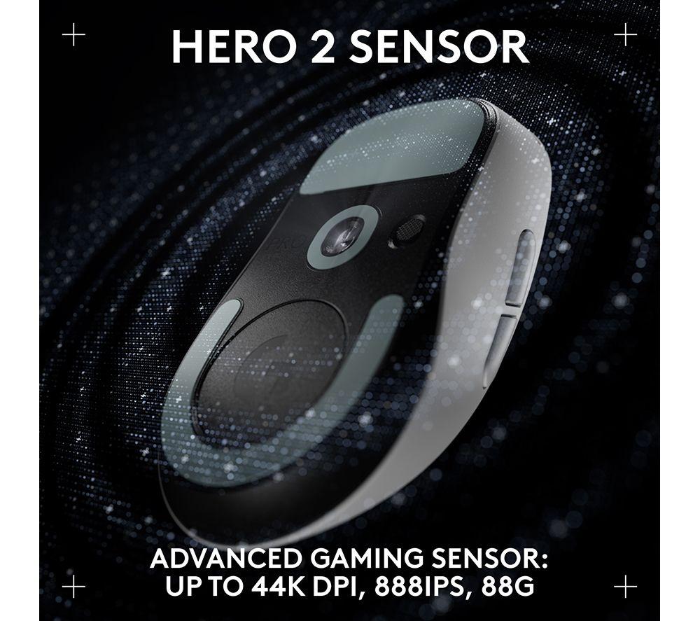 LOGITECH Pro X Superlight 2 Dex Wireless Optical Gaming Mouse - White image number 3 of 34