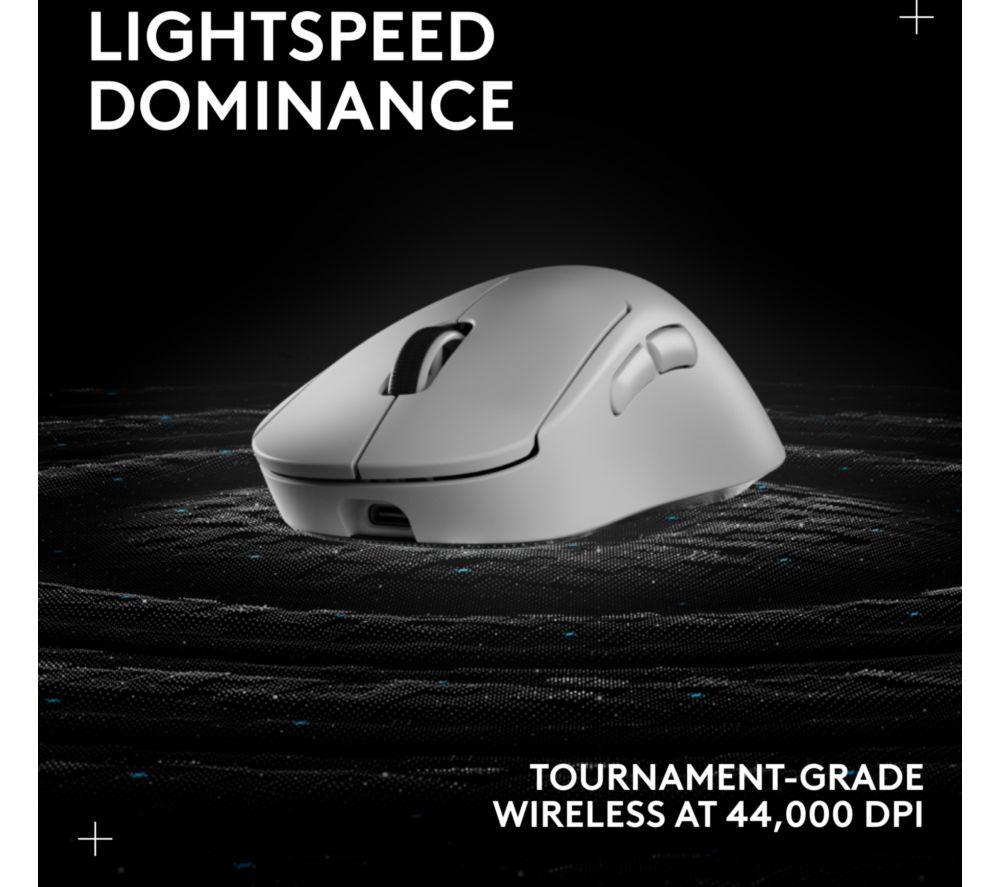 LOGITECH Pro X Superlight 2 Dex Wireless Optical Gaming Mouse - White image number 12 of 34