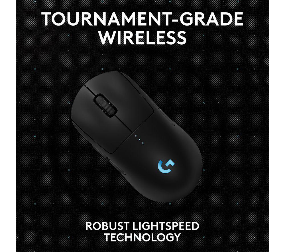 LOGITECH PRO 2 Lightspeed RGB Wireless Optical Gaming Mouse - Black image number 5 of 19