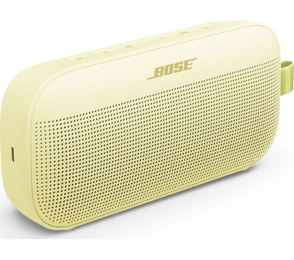 BOSE SoundLink Flex (2nd Gen) Portable Bluetooth Speaker - Citrus Yellow image number 2 of 5