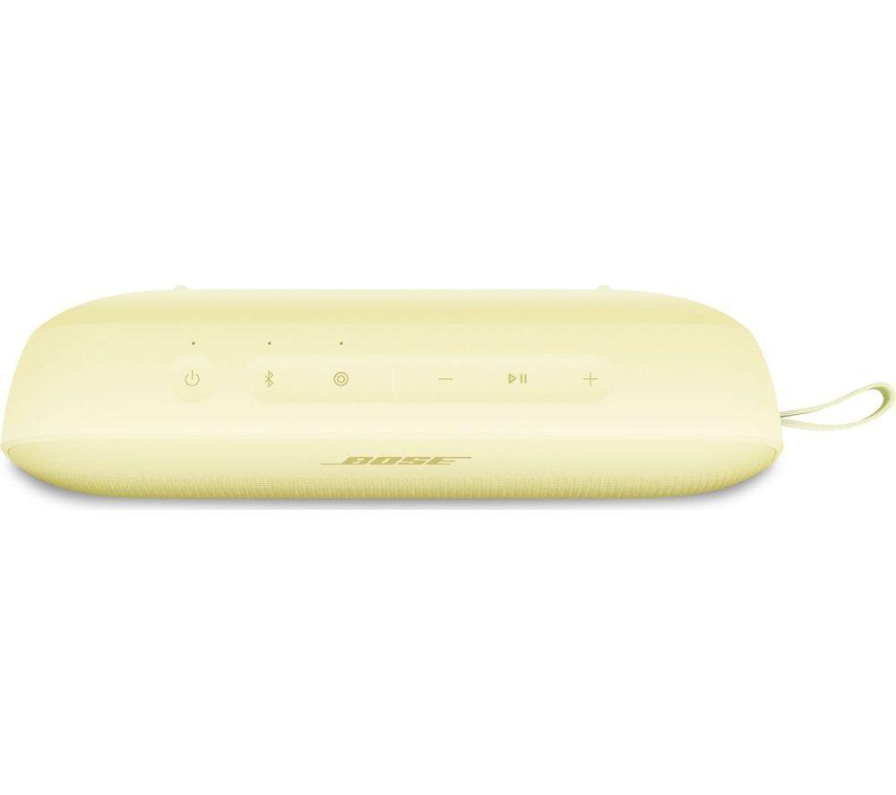 BOSE SoundLink Flex (2nd Gen) Portable Bluetooth Speaker - Citrus Yellow image number 3 of 5