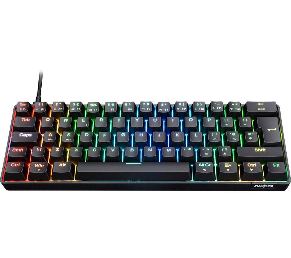 SMANOS C-450 Mini Pro RGB Mechanical Gaming Keyboard - Black image number 2 of 4