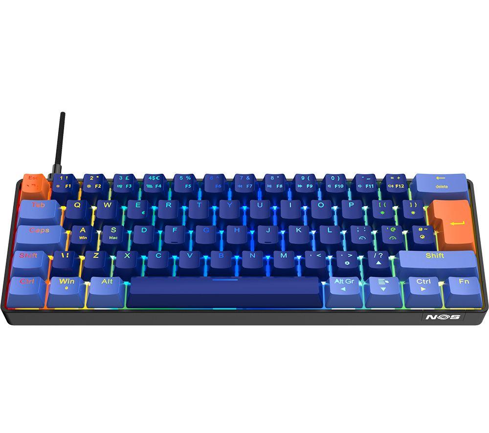 NOS C-450 Mini Pro RGB Mechanical Gaming Keyboard - Jazz image number 2 of 3