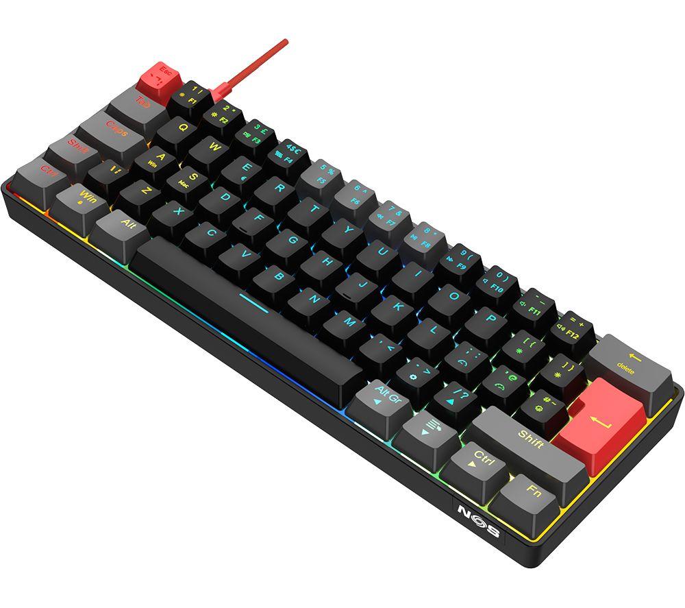 NOS C-450 Mini Pro RGB Mechanical Gaming Keyboard - Late Night image number 3 of 3
