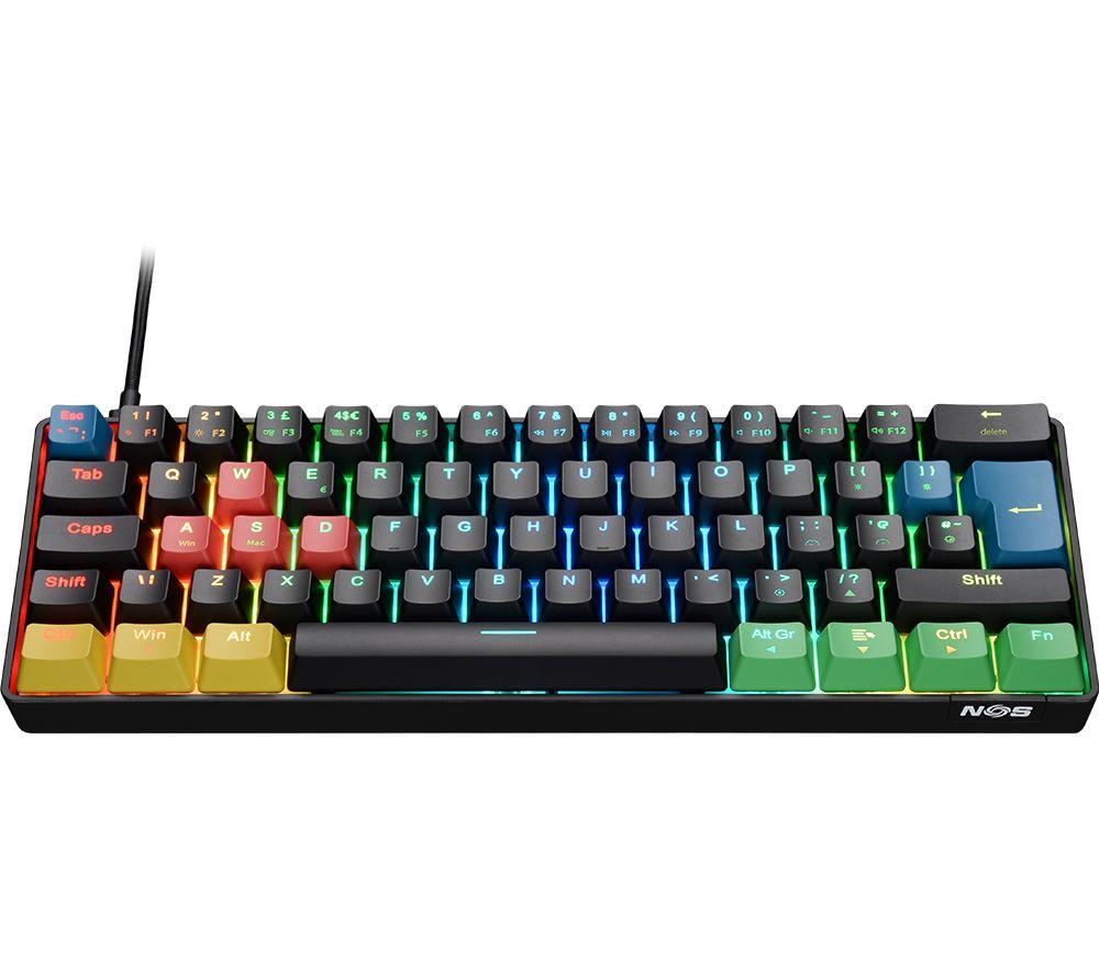 NOS C-450 Mini Pro RGB Mechanical Gaming Keyboard - Tetriz image number 3 of 3