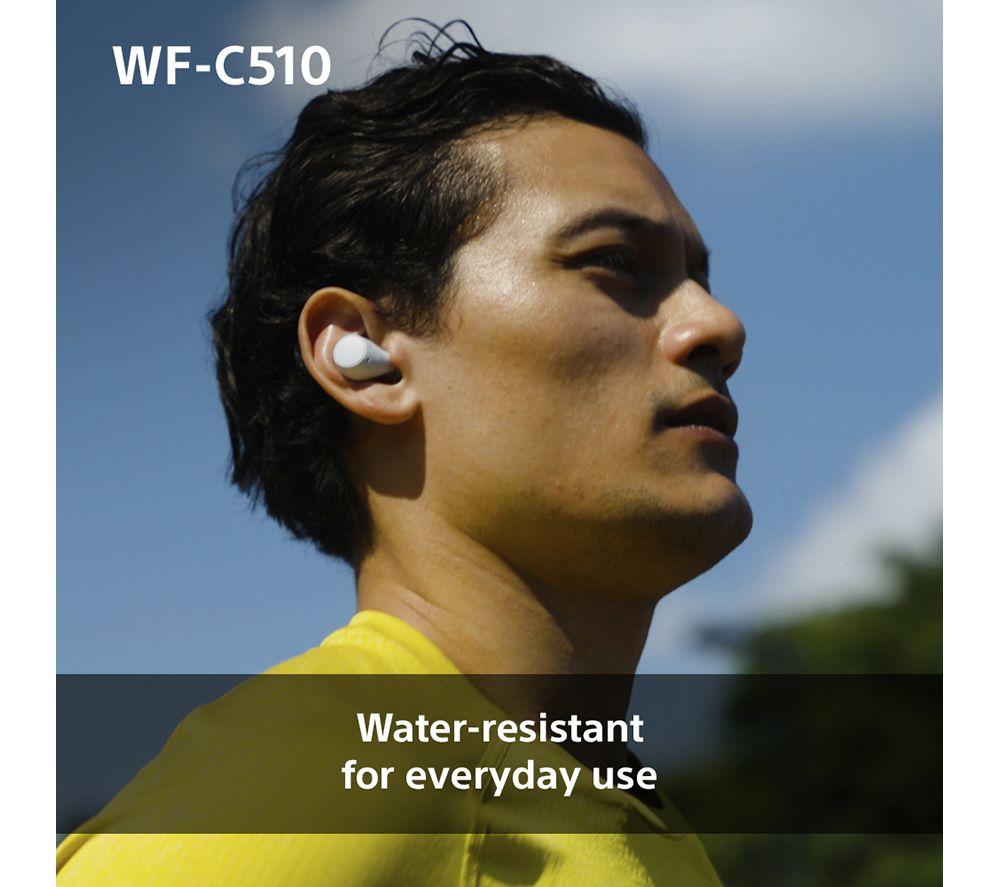 SONY WF-C510 Wireless Bluetooth Earbuds - Black image number 10 of 19