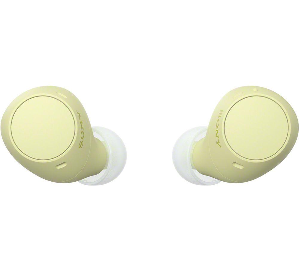 SONY WF-C510 Wireless Bluetooth Earbuds - Yellow image number 11 of 18