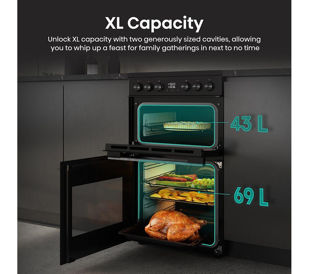 HISENSE Hi6 Max 69/43L HDCEC5C10B 50 cm Electric Ceramic Cooker - Jet Black image number 3 of 15
